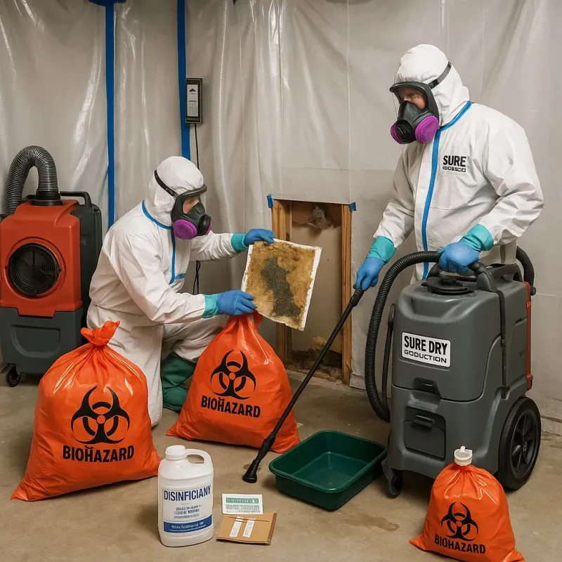 Contaminated Water Handling Protocols process in New Hope, PA